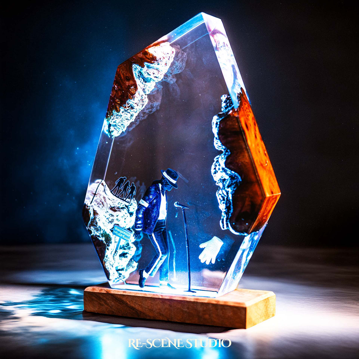 Michael Jackson Resin Lamp V1 — view 6