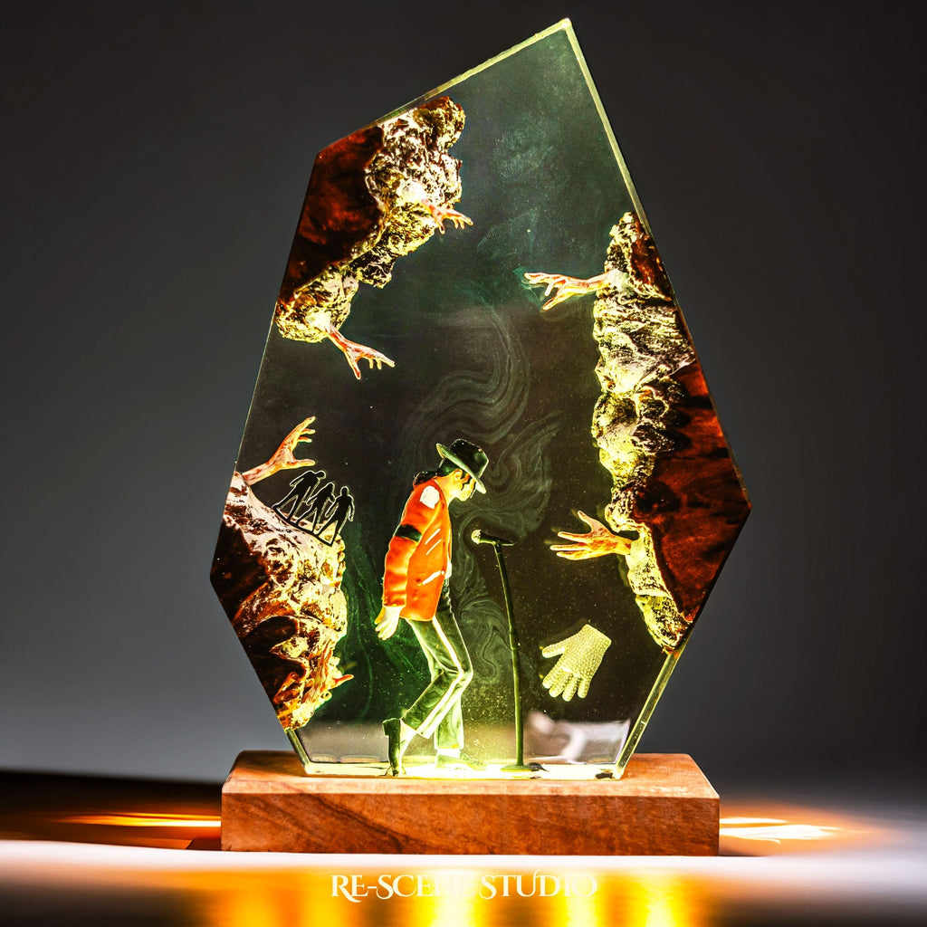 Michael Jackson Resin Lamp V2 — view 4