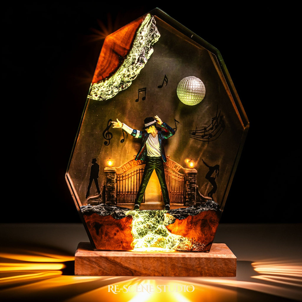 Michael Jackson Resin Lamp V3 — view 5