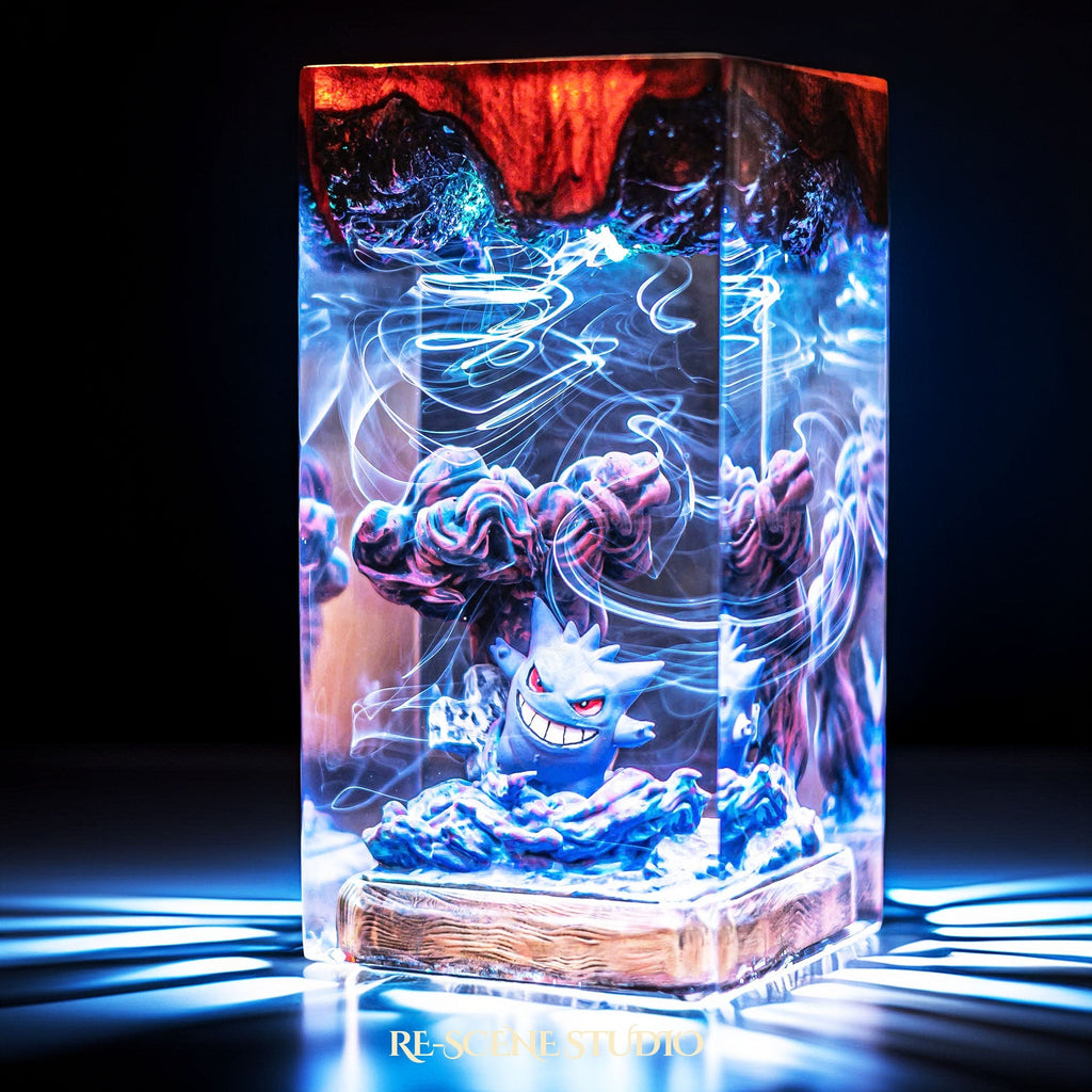 Gengar Resin Lamp V1