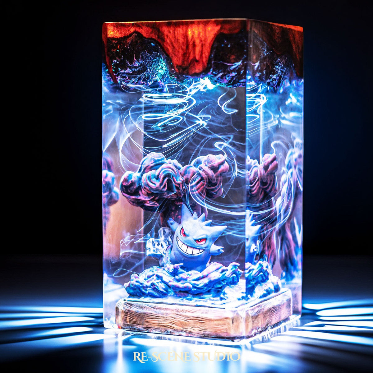 Gengar Resin Lamp V1