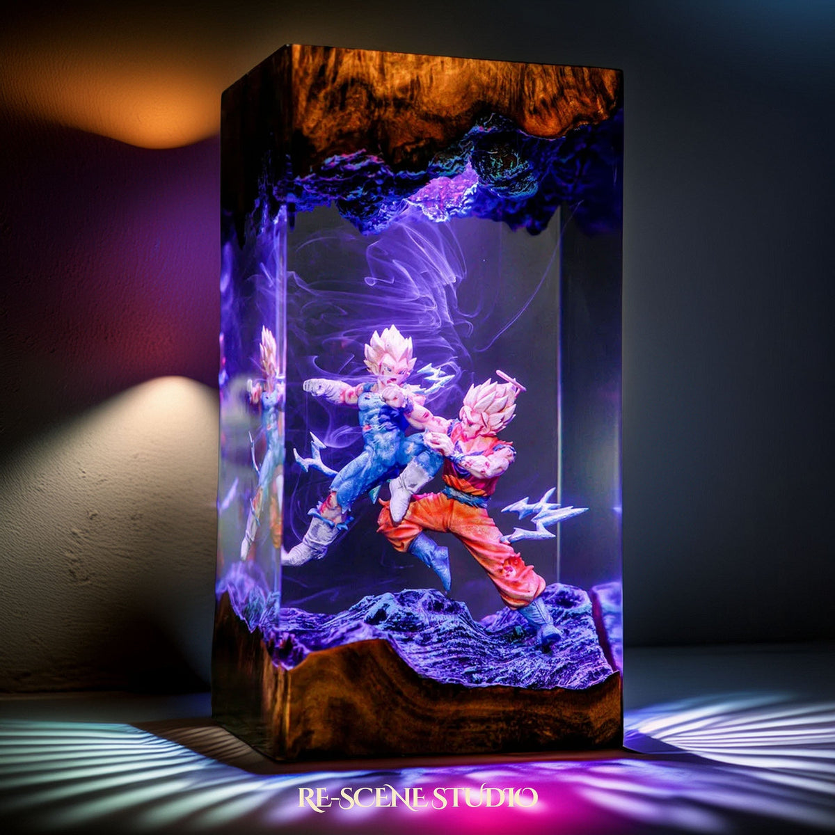 Goku vs Vegeta Resin Lamp V2 — view 8