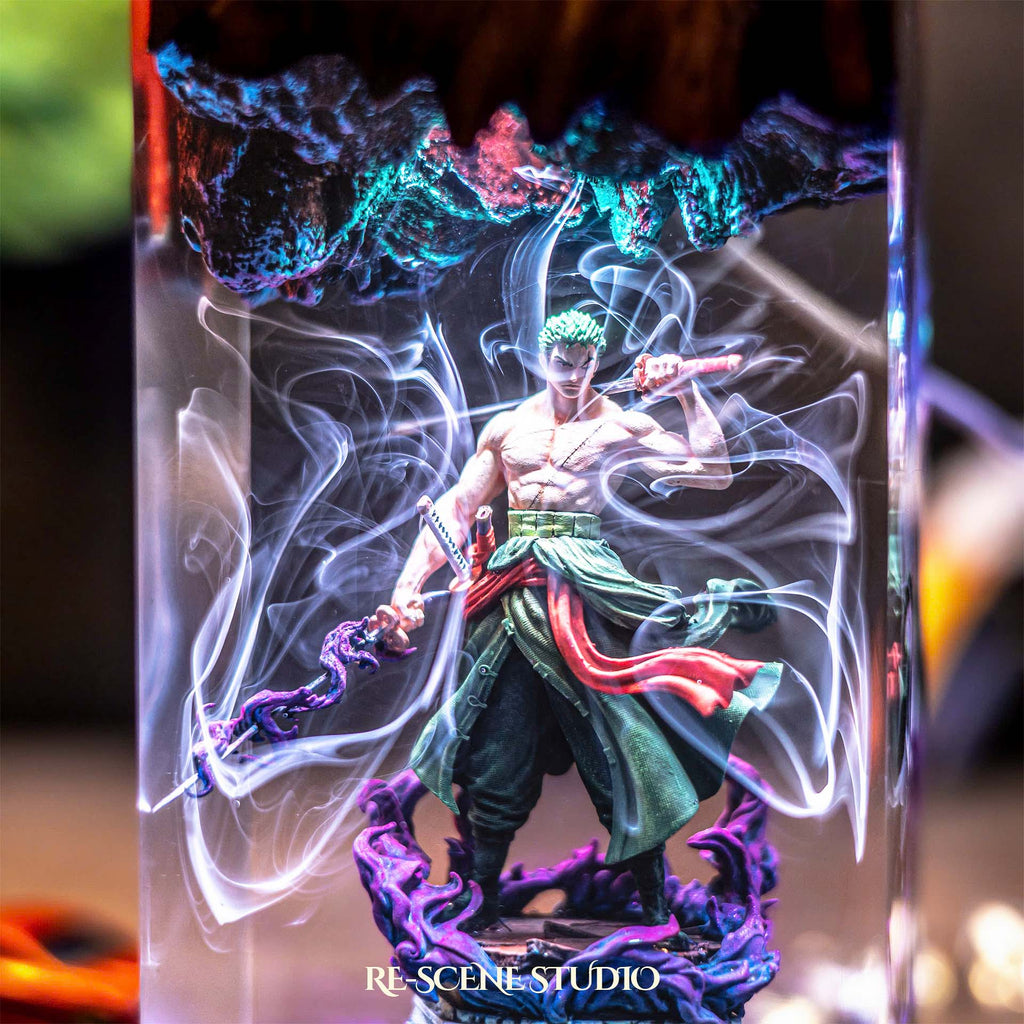 Roronoa Zoro Resin Lamp V3 — view 2