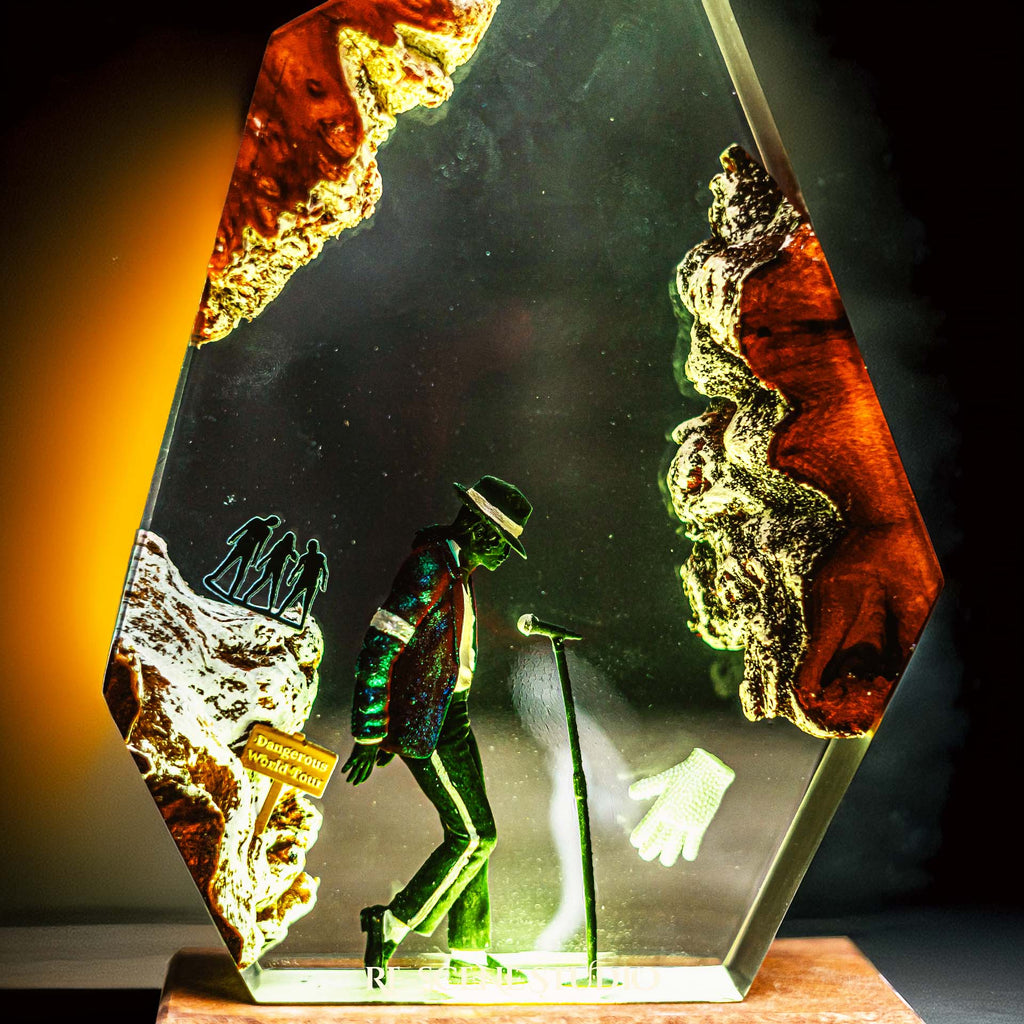 Michael Jackson Resin Lamp V1 — view 9