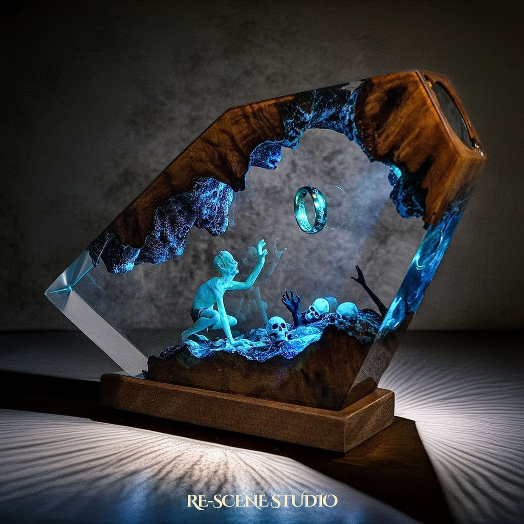 Gollum Resin Lamp, The Lord of the Rings — view 4