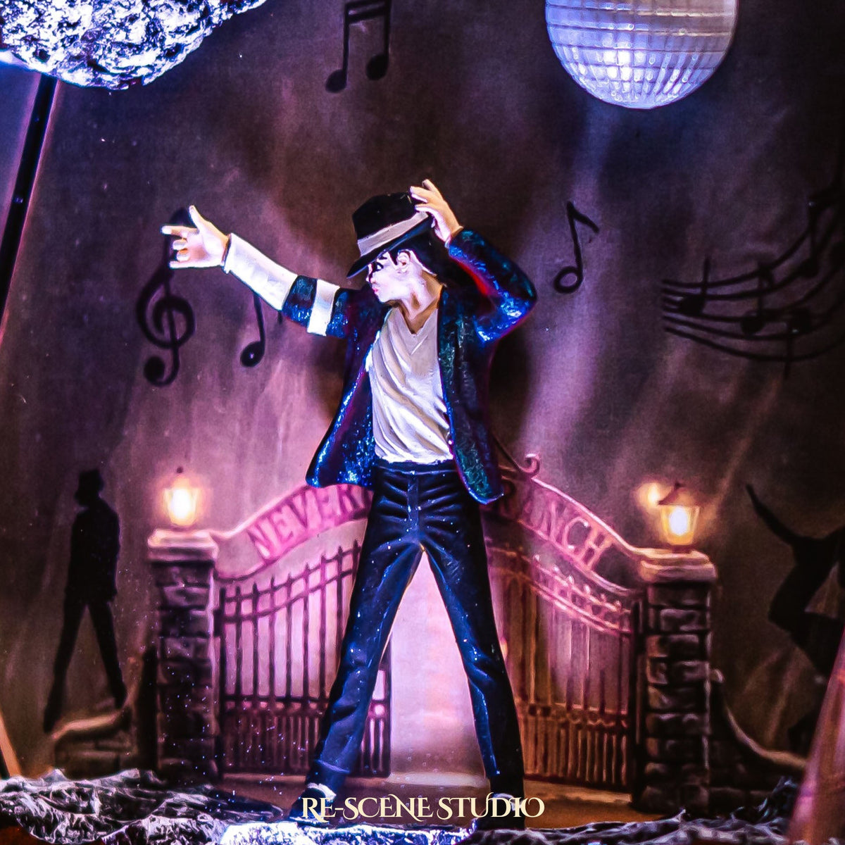 Michael Jackson Resin Lamp V3 — view 2