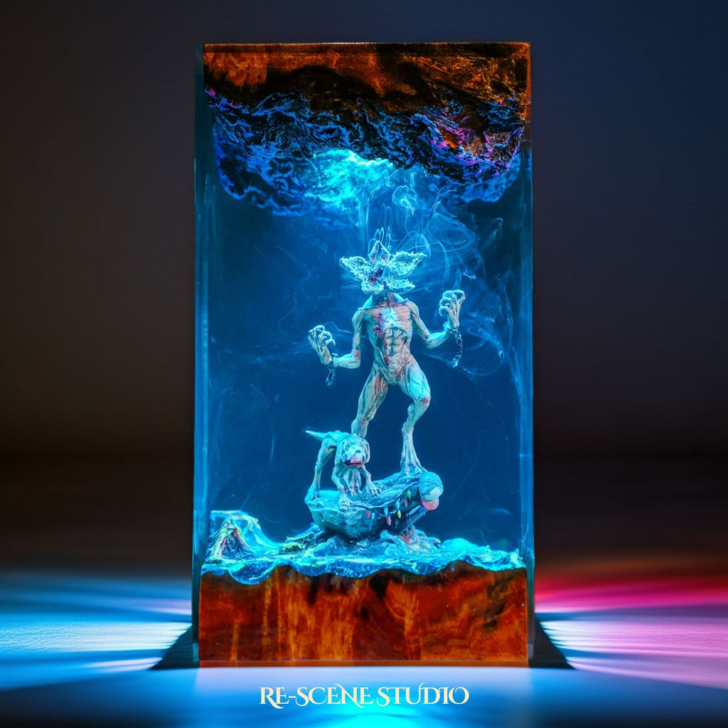 Demogorgon Resin Lamp — view 3