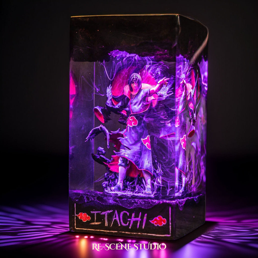 Itachi Uchiha Resin Lamp V1 — view 4