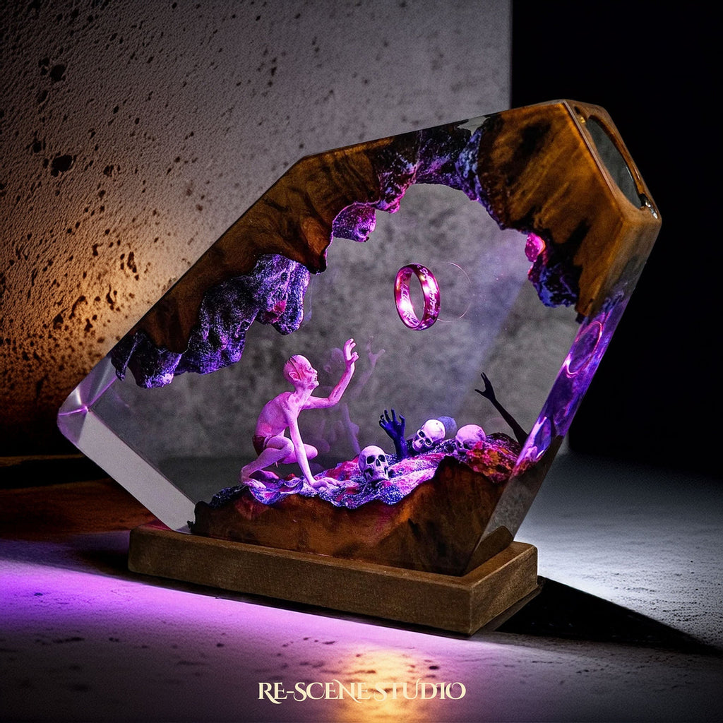 Gollum Resin Lamp, The Lord of the Rings — view 3