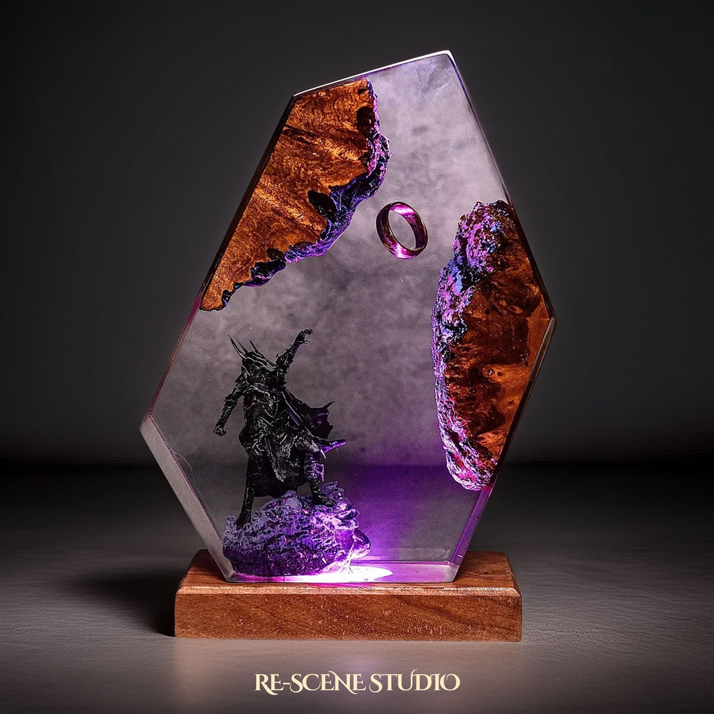 Sauron Hexagon Resin Lamp, The Lord of the Rings — view 6