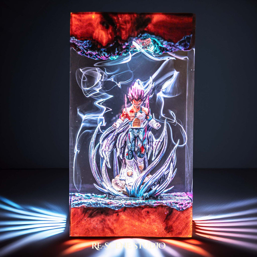 Vegeta Ultra Ego Resin Lamp V2 — view 4