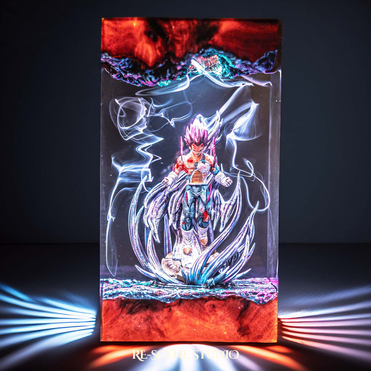 Vegeta Ultra Ego Resin Lamp V2 — view 4