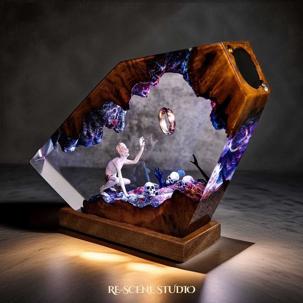 Gollum Resin Lamp, The Lord of the Rings — view 5