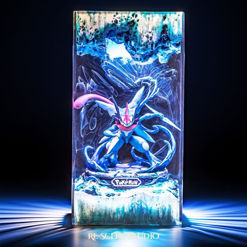 Greninja Resin Lamp V1 — view 2