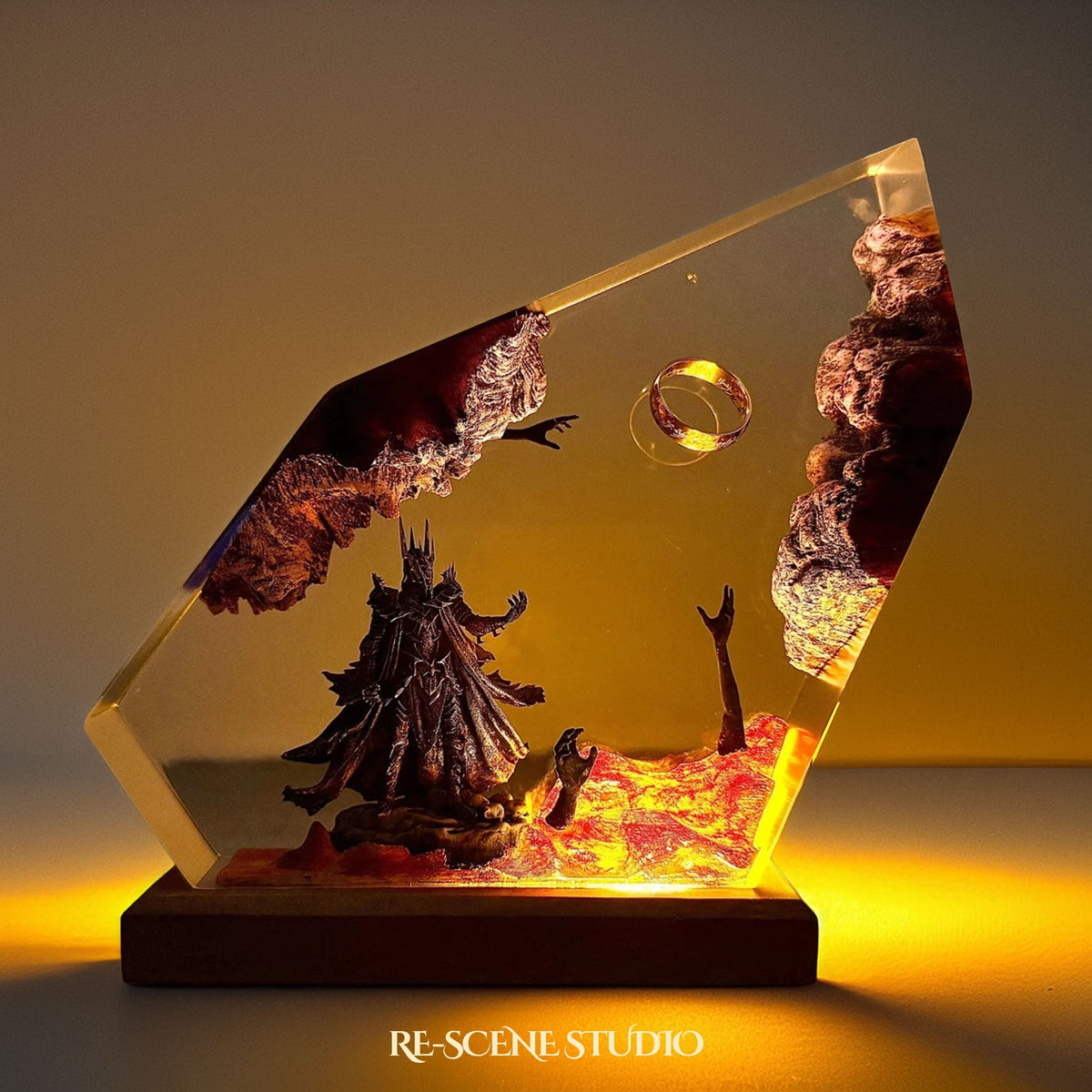 Sauron Dark Lord Resin Lamp, The Lord of the Rings — view 3