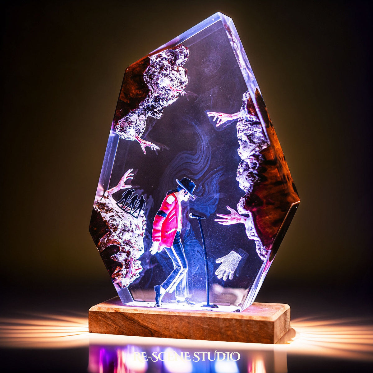 Michael Jackson Resin Lamp V2 — view 3