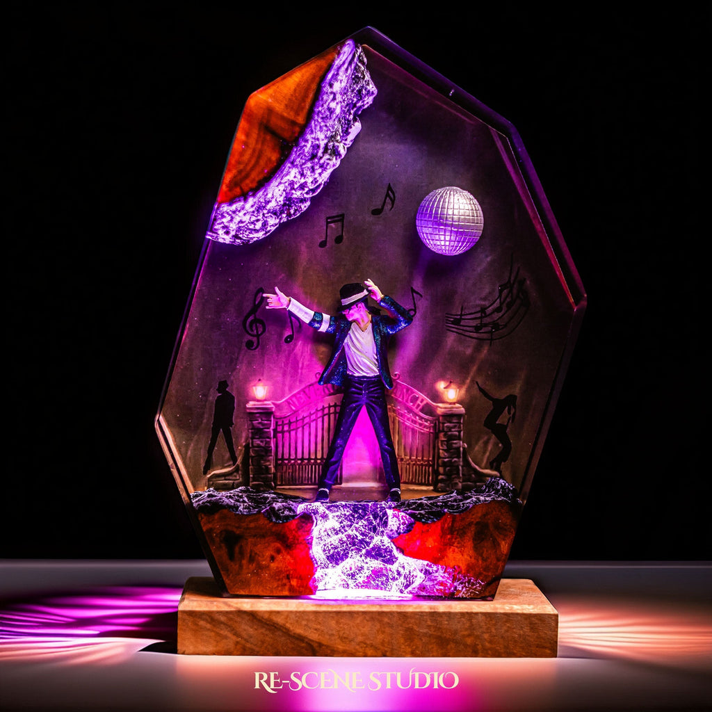 Michael Jackson Resin Lamp V3 — view 3