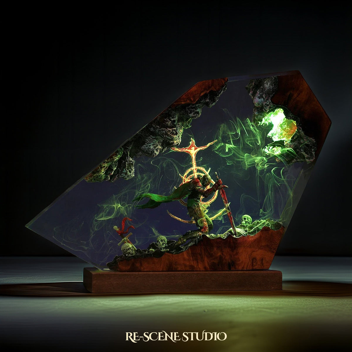 Maliketh the Black Blade Resin Lamp — view 4