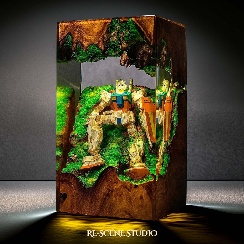 Gundam Resin Lamp — view 6