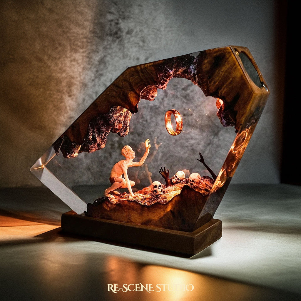 Gollum Resin Lamp, The Lord of the Rings — view 6