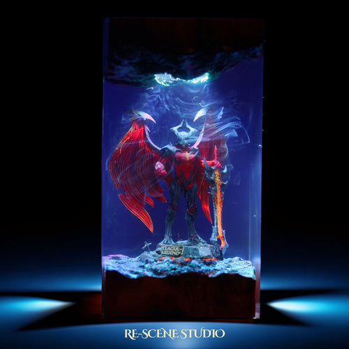 Aatrox Resin Lamp