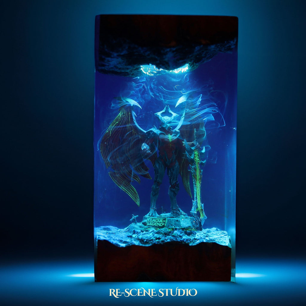 Aatrox Resin Lamp — view 4