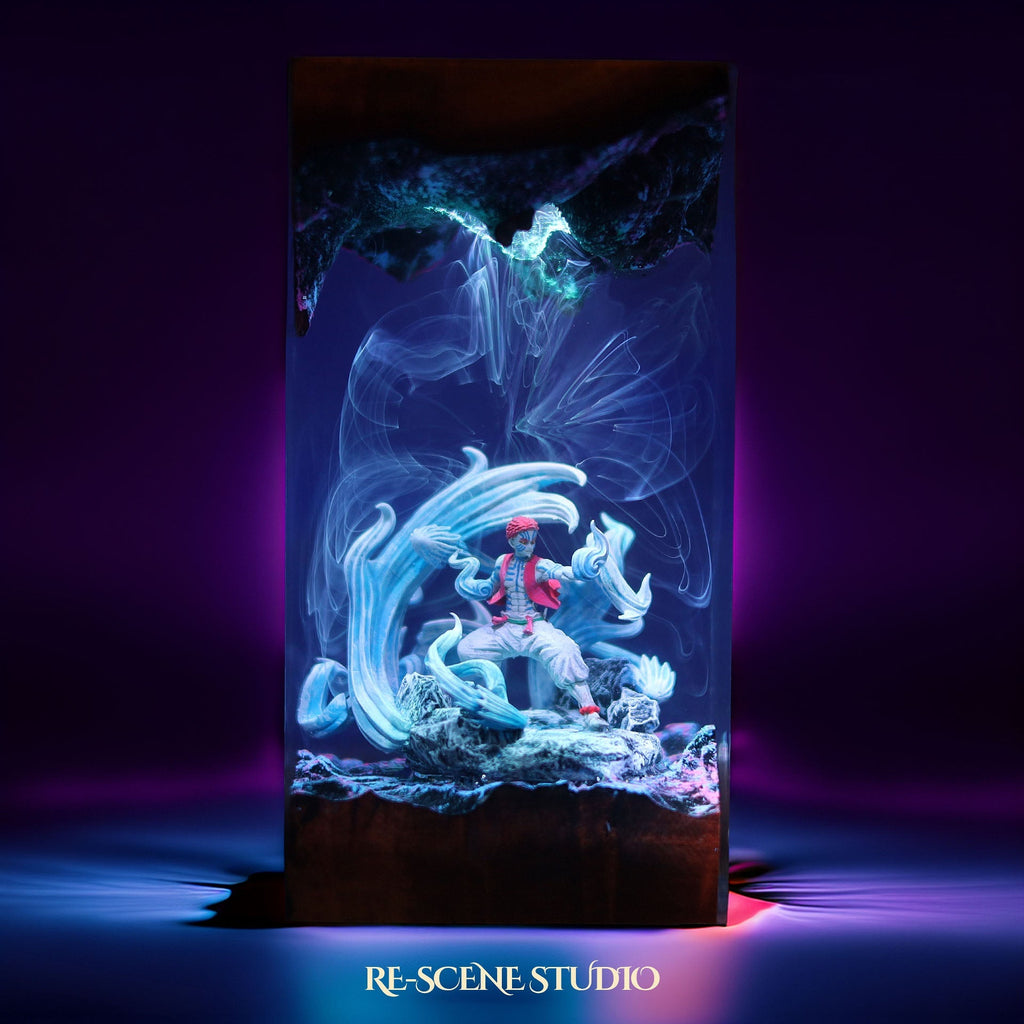 Akaza Resin Lamp V1 — view 2