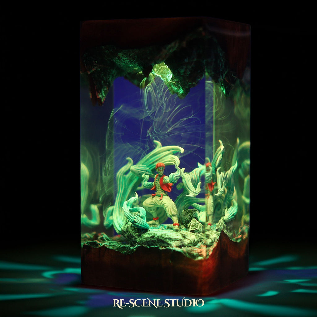 Akaza Resin Lamp V1