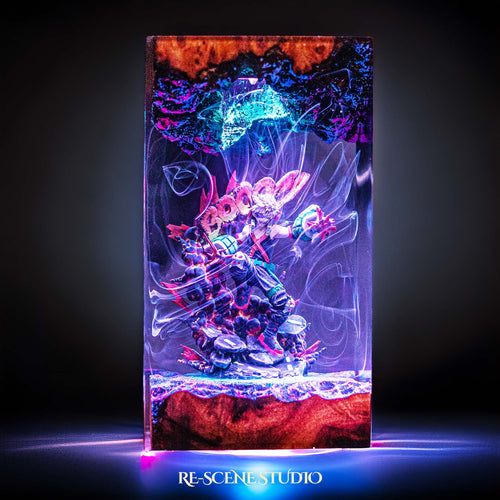 Bakugo Resin Lamp