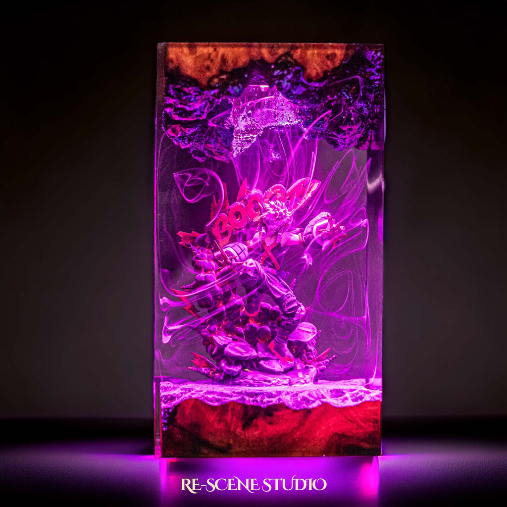 Bakugo Resin Lamp — view 2