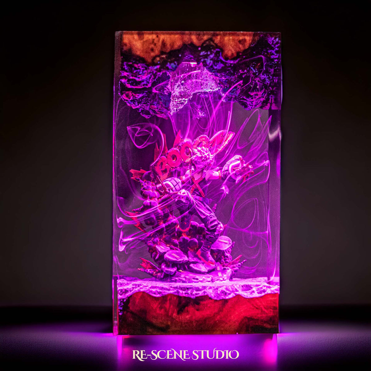 Bakugo Resin Lamp — view 2