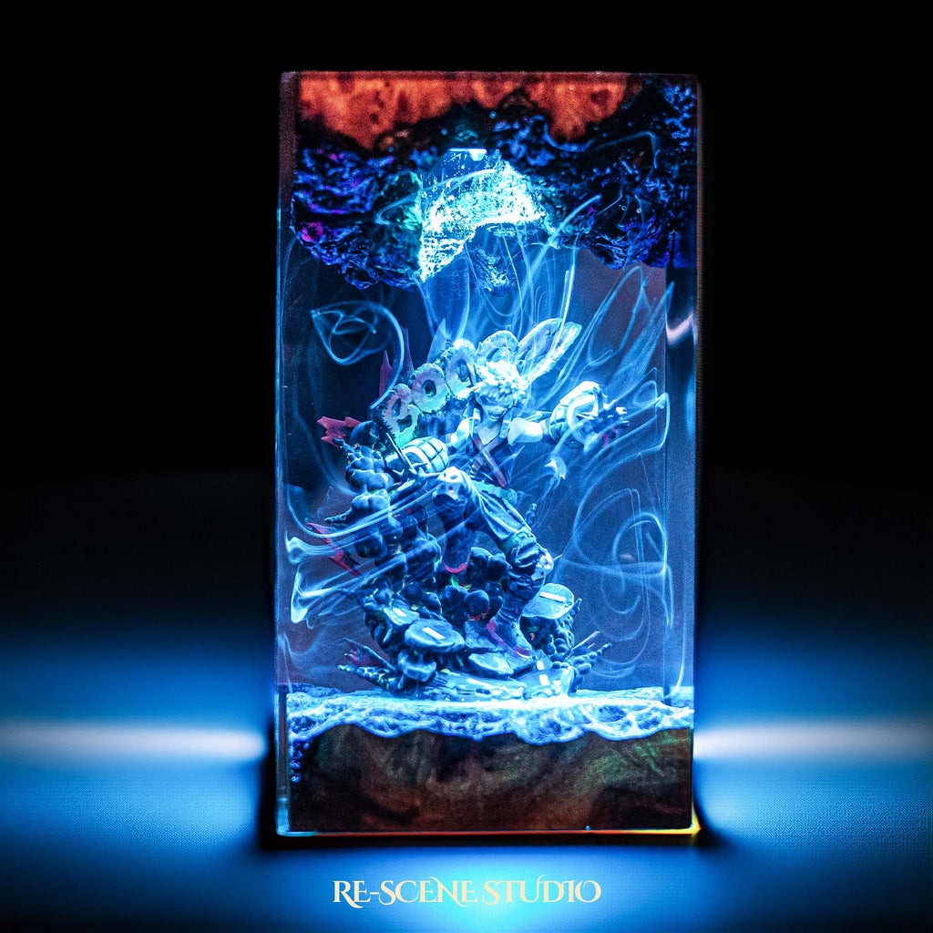 Bakugo Resin Lamp — view 3