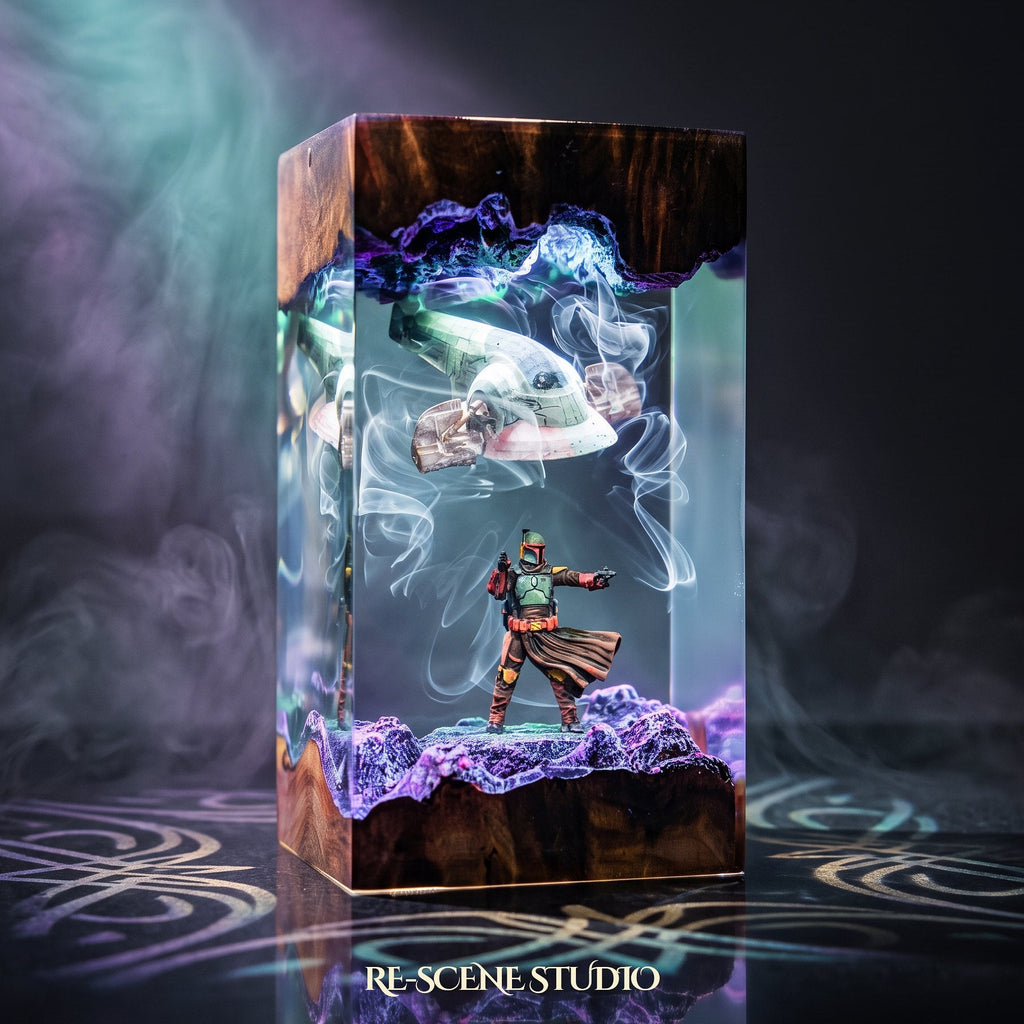 Boba Fett Resin Lamp — view 5