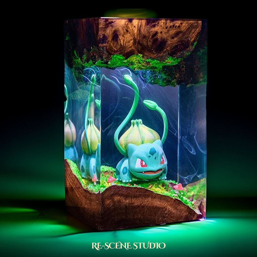 Bulbasaur Resin Lamp