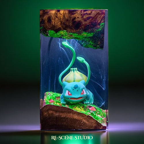 Bulbasaur Resin Lamp — view 2
