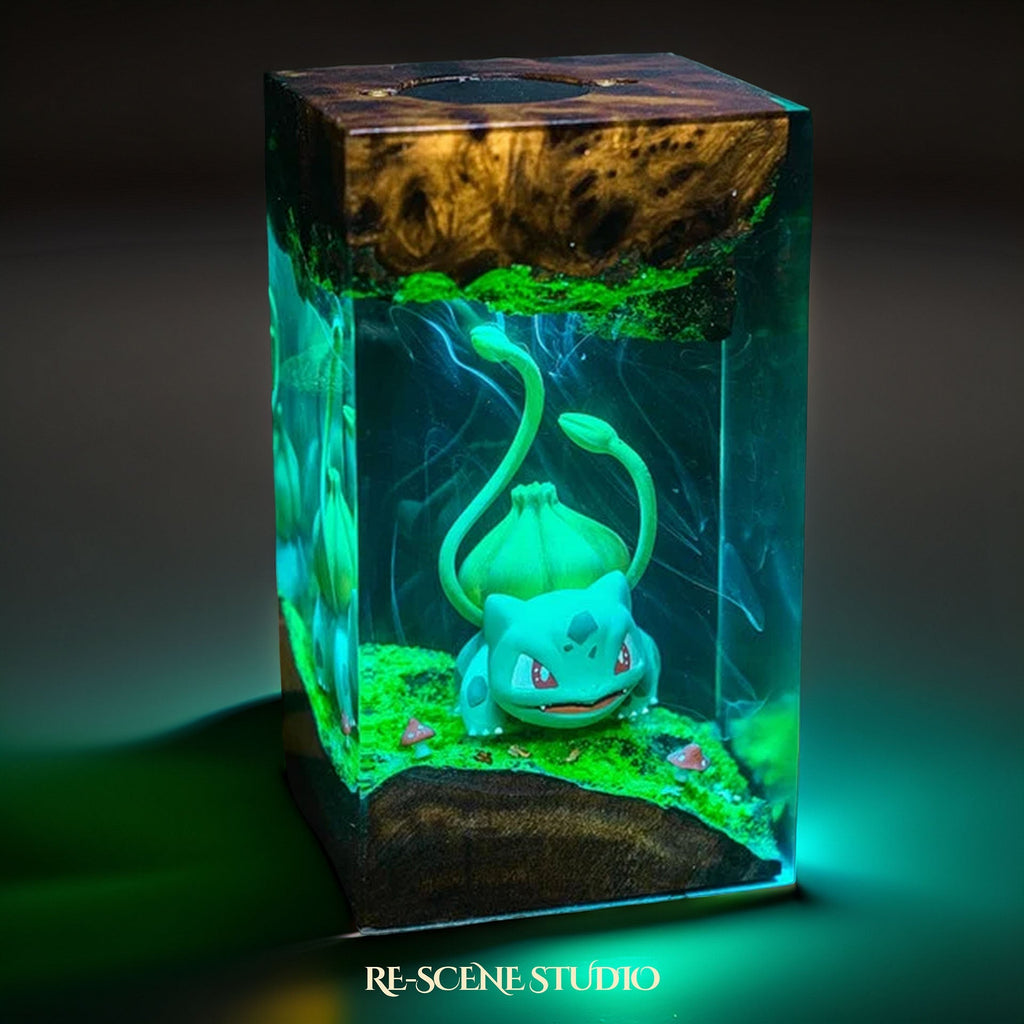 Bulbasaur Resin Lamp — view 4