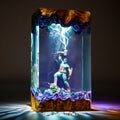 Captain America Resin Lamp V1