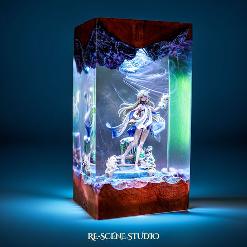 Cartethyia Resin Lamp — view 2
