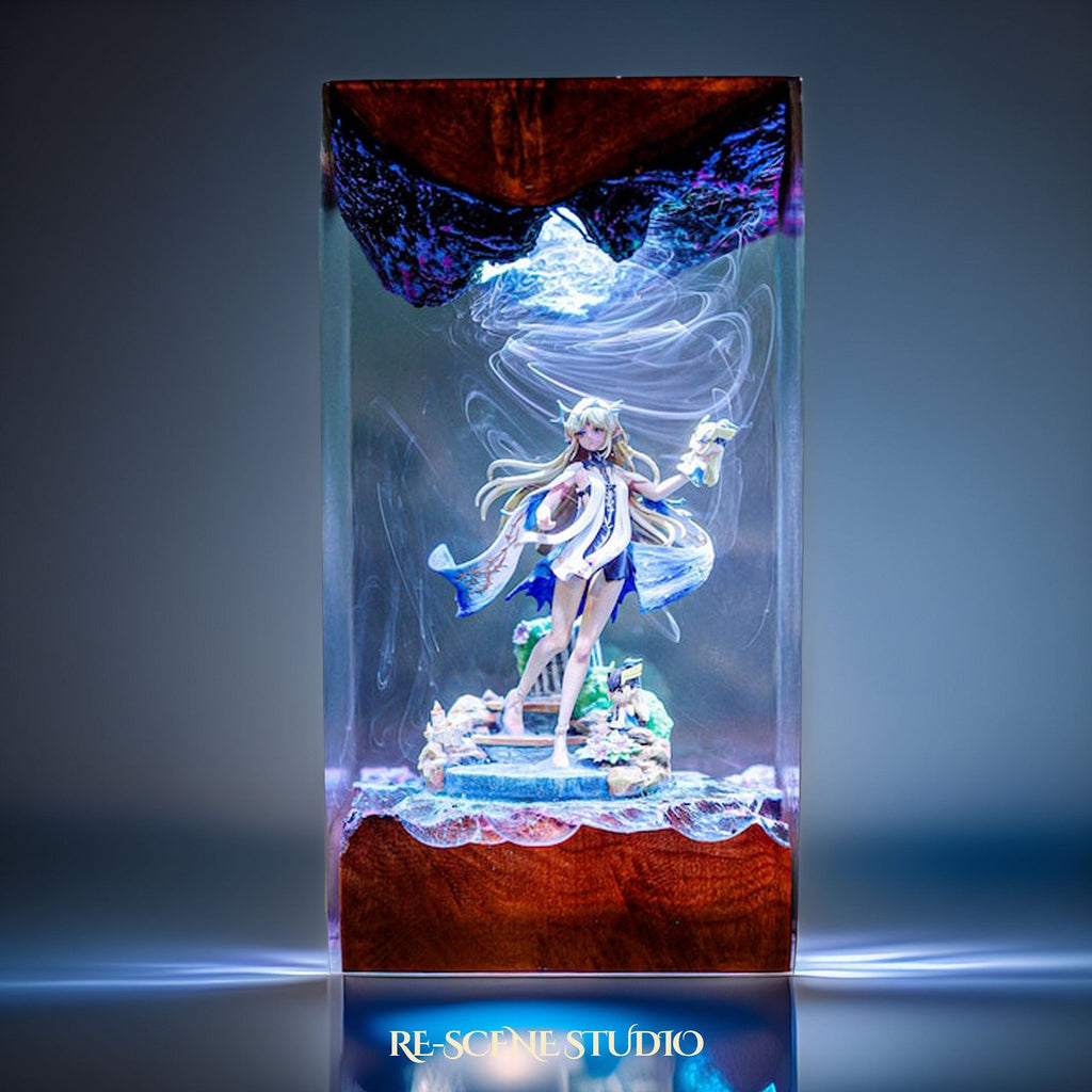 Cartethyia Resin Lamp — view 3