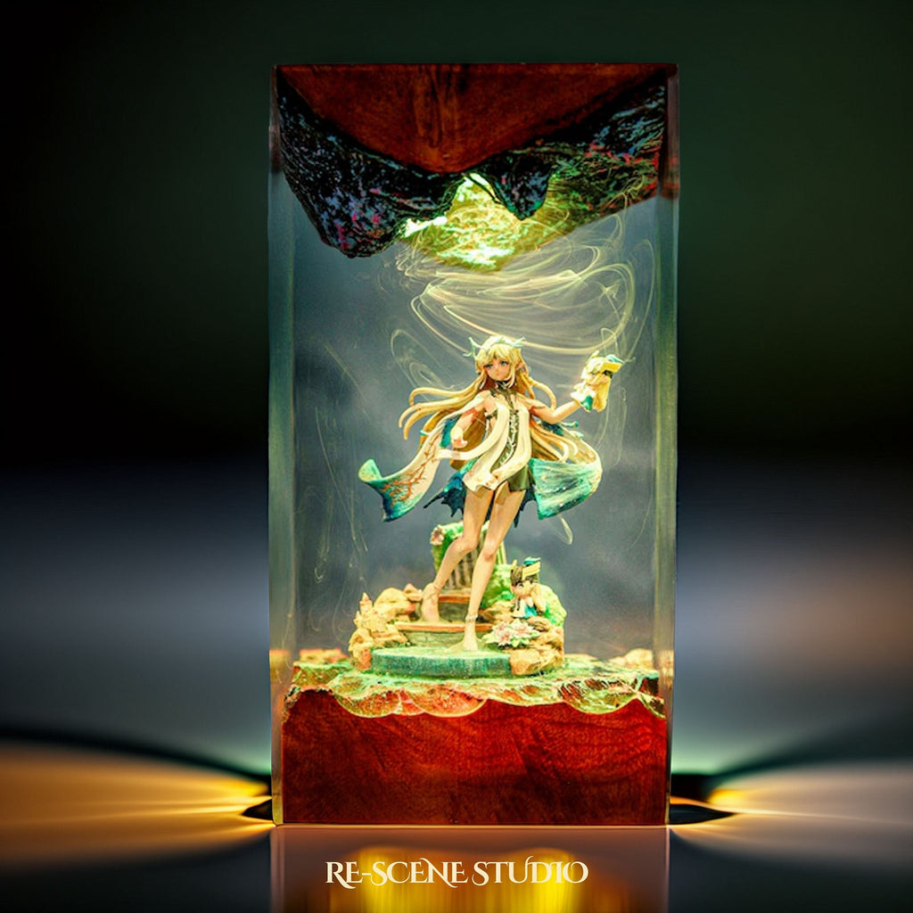 Cartethyia Resin Lamp — view 4