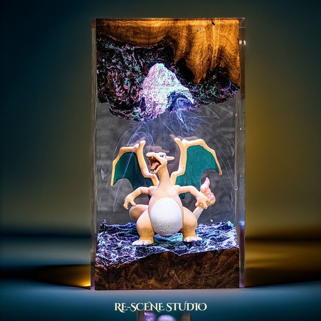 Charizard Resin Lamp V1 — view 4