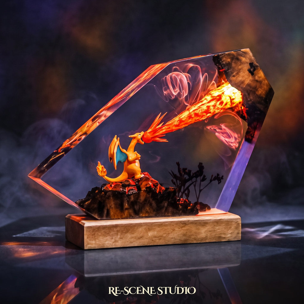 Charizard Resin Lamp V2