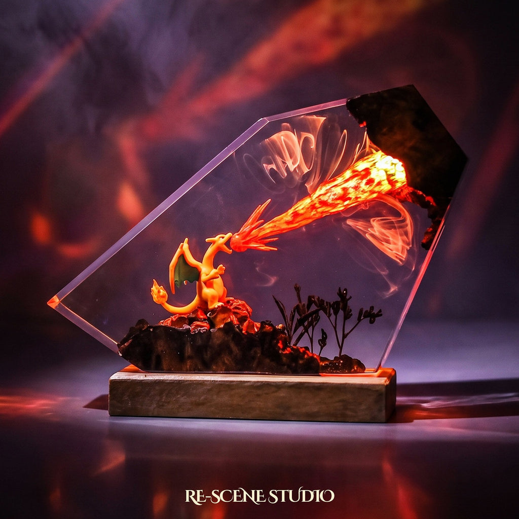 Charizard Resin Lamp V2 — view 4