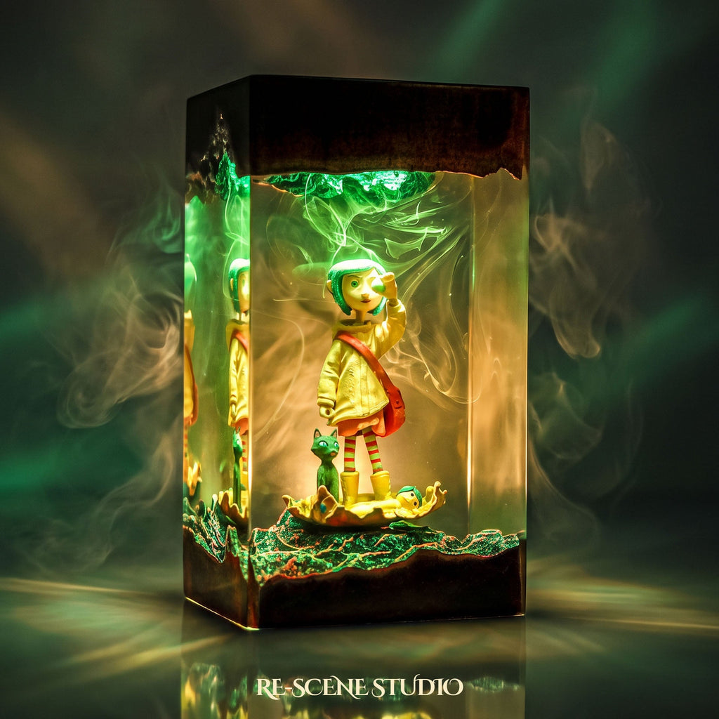 Coraline Resin Lamp V2 — view 5