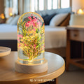 Gypsophila Dome Resin Lamp