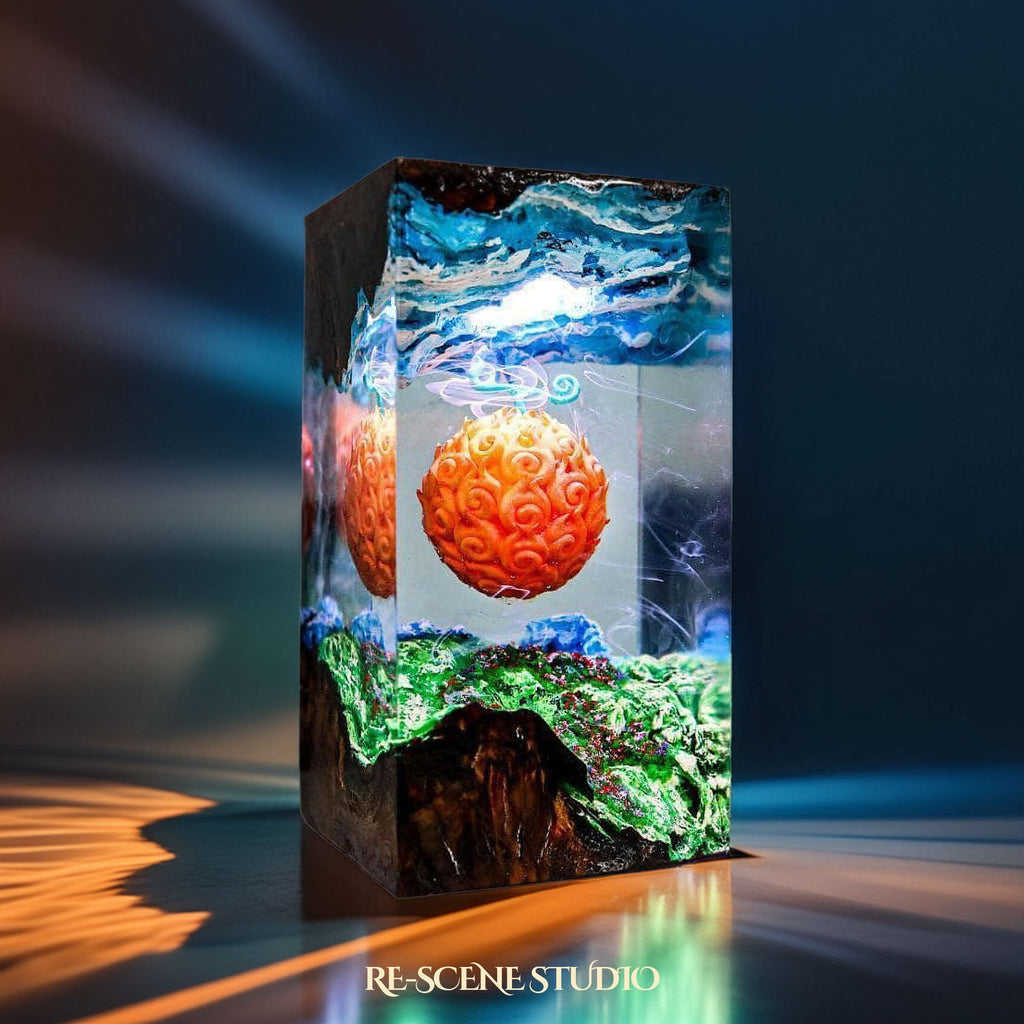 Mera Mera no Mi Resin Lamp — view 4