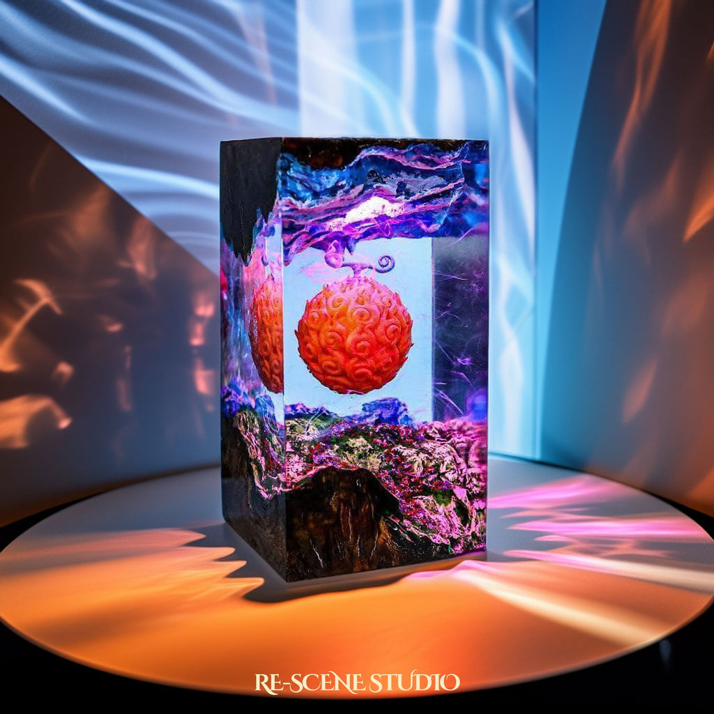 Mera Mera no Mi Resin Lamp — view 5