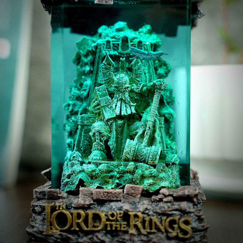 Dwarf King Resin Lamp, The Lord of the Rings — view 5