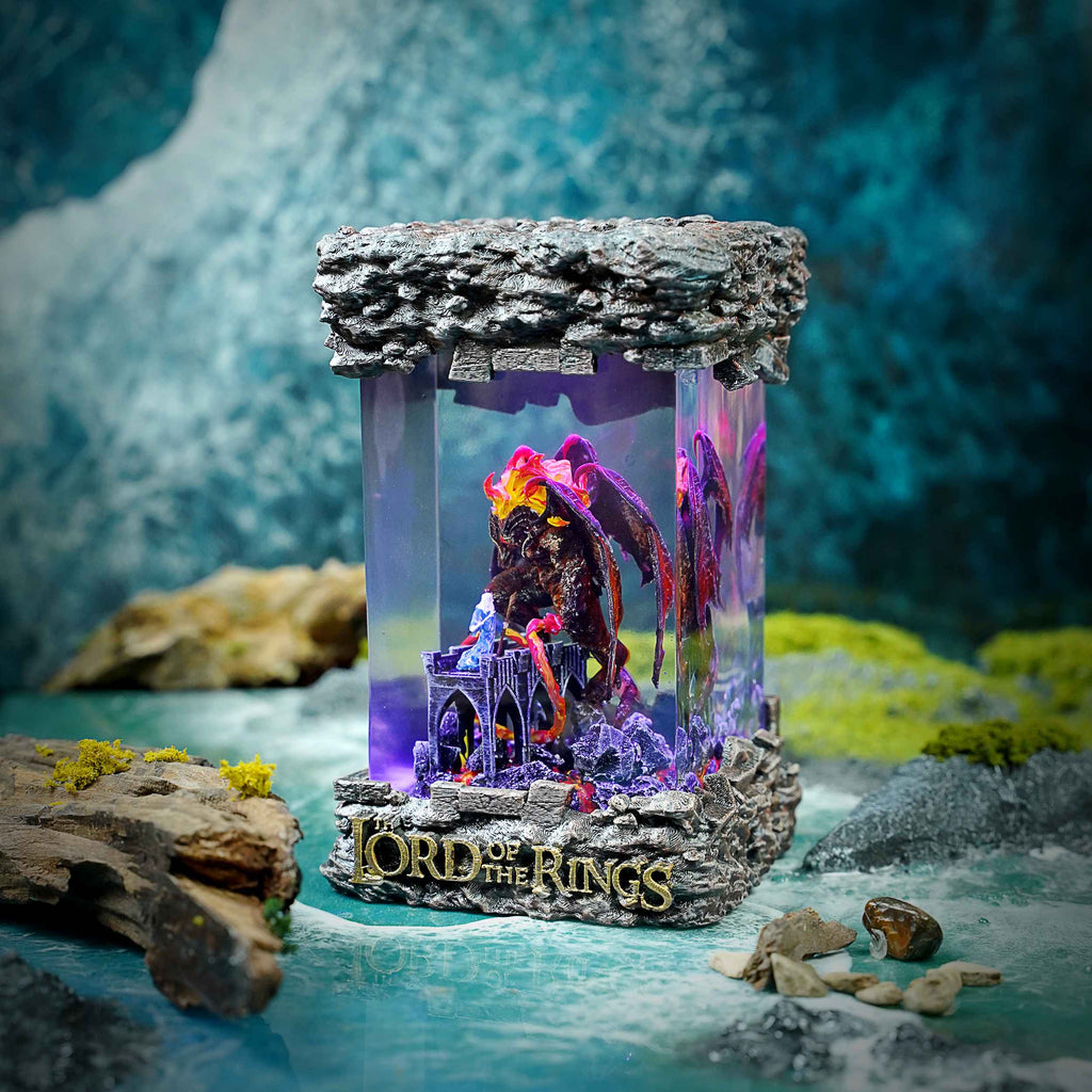 Balrog vs Gandalf Resin Lamp, The Lord of the Rings — view 7