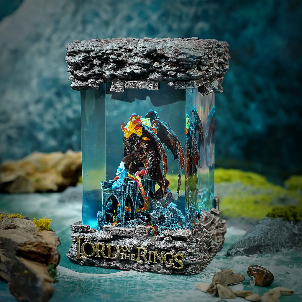 Balrog vs Gandalf Resin Lamp, The Lord of the Rings — view 8